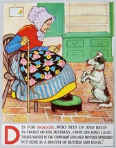 Decoration Poster.Home room art.Interior design.D is for Doggie.Children.7311 - £13.66 GBP+