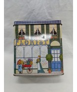 The Tinsmiths Craft Little Village Florist Shop Tin - $14.85
