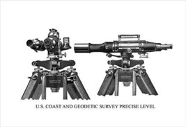 U.S. Coast and Geodetic Survey Precise Level 20 x 30 Poster - $25.98