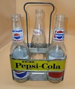 Pepsi Cola Aluminum 6 Pack Bottle Holder Crate~Drink Pepsi~Late 1950’s - £42.72 GBP