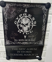 Cypress Hill Autographed Till Death Do Us Part 12x18 Poster JSA COA - $186.64