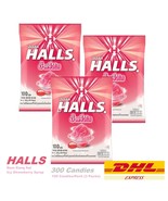 300 Candies HALLS Nam Kang Sai Icy Strawberry Syrup Flavor Candy 280g (3... - £37.12 GBP