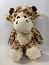 Best Made Toys plush giraffe ribbed tummy feet sheer ribbon bow 2017 stuffed toy - $10.88