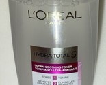 Loreal Hydra-Total 5 Ultra Soothing Toner For Dry To Sensitive Skin (1) - £16.52 GBP