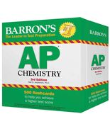 AP Chemistry Flash Cards (Barron&#39;s Test Prep) Jespersen Ph.D., Neil D. - €21,07 EUR