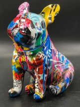 Yuvi Frenchie Resina Scultura Firmato Pop Art Cane - £3,565.24 GBP