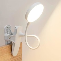 Dorm Room Essential Clip On Light Wall-Mounted, 3 Color Portable Desk Light Mini - £23.78 GBP