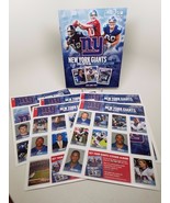 2004 New York Giants Full Official Sticker Collection + Sheets 1-5 NY Post - $29.68 CAD