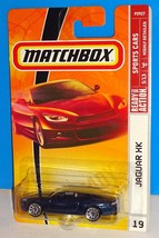 Matchbox 2009 Sports Cars Series #19 Jaguar XK 2006 Mtflk Dark Blue - $9.00