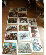 US MARINE CORPS COMBAT Lithographs Posters 20x16&quot; Art Collection (15) Total - £157.26 GBP