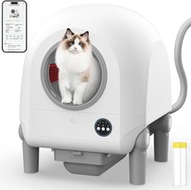 Cat Litter Box Automatic Cleaning - 100L Extra Large Cat Litter Box Self Cleanin - $299.99