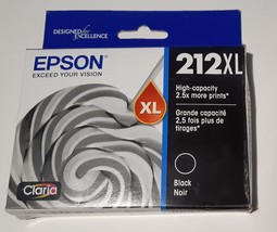 Epson Claria 212XL High-Capacity Ink Cartridge Black SEALED Best Before:... - £18.39 GBP