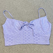 SHEIN Purple Crop Top Cami Size Small - $5.93