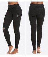 SPANX Women&#39;s Distressed Denim Skinny Jean Leggings, Size XS, Vintage Black - $69.97 CAD