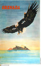 Political POSTER.GRENADA.American Invasion.Cold War Cuban protest Art.am37 - £10.45 GBP