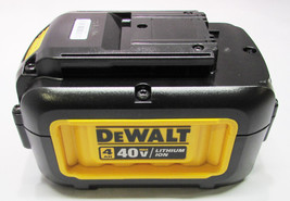 DEWALT DCB404 40V MAX LITHIUM ION 4.0AH 160WH BATTERY - FOR PARTS - READ... - £51.10 GBP
