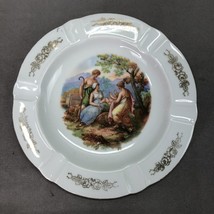 Vintage Porcelain Decorated Ashtray Five Slot Winterling Made In Germany - £7.94 GBP