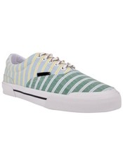 Tommy Hilfiger Mens Pallet Sneakers, 10.5M, Multi Tex Stripe - £57.35 GBP