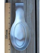 OGGI ~ Rust Proof Brushed Stainless Steel Spoon Rest 9¼&quot; x 3¾&quot; ~ SHIPS FREE - £15.80 GBP