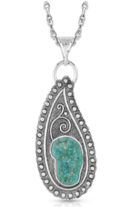Montana Silversmith Country Roads Turquoise Necklace - In Stock - £66.84 GBP