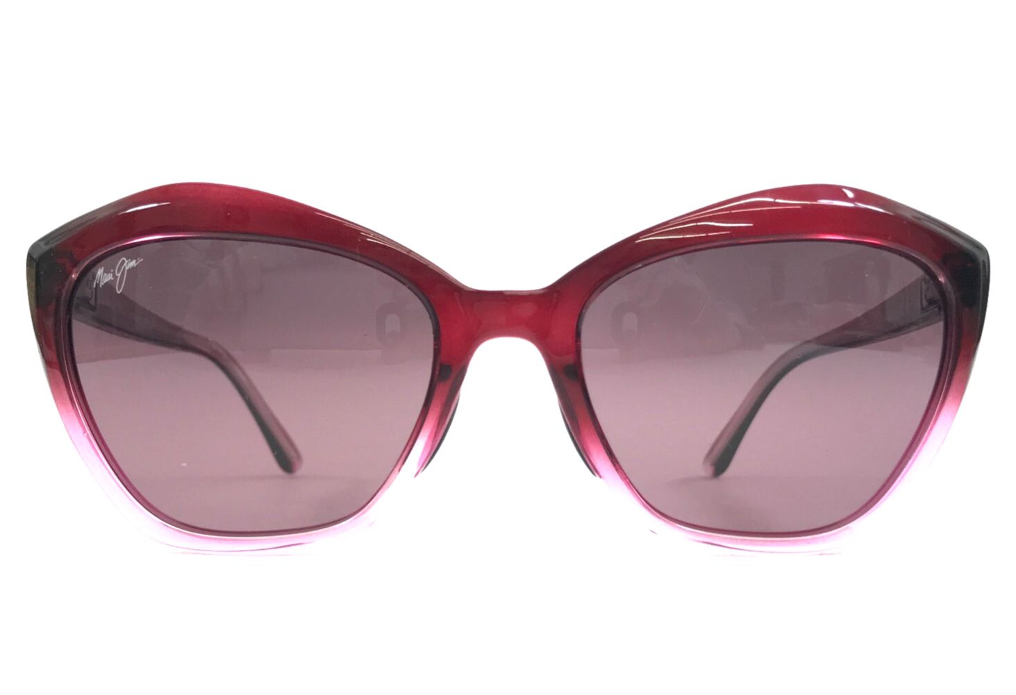Maui Jim Sonnenbrille MJ827-13F Lotus Himbeere Fade Mit Maui Rose Linsen - $178.19