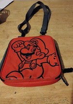 Nintendo 3DS Super Mario Travel Case Carrying Bag Messenger Bag Orange Red - £15.54 GBP