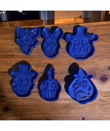 5 Nights At Freddy’s Cookie Cutters 3d Printed - $14.85