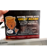 Brand New &quot;Donald (Trump) &#39;Talking&#39; Mug For Grandpa - $10.49