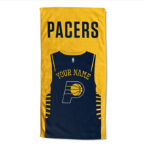 Indiana Pacers OFFICIAL NBA Jersey Personalized Beach Towel  - $931.81 MXN