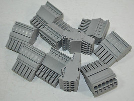 Wago 6 Pole/Position Female Plug Connector Lot of 10 - Part# 2022-106 - $12.46