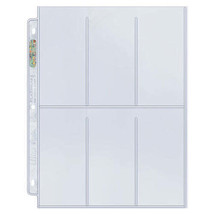 Box of 100 Ultra Pro Platinum Series Pages 6-Pocket - £26.90 GBP