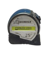Vtg Kobalt Stainless Steel 25’ Tape Measure Lime Neon Yellow Teal Frutig... - $56.24 CAD