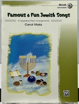 Famous &amp; Fun Jewish Songs Book 5 Intermediate 14 Appealing Piano Arrangements - £7.77 GBP
