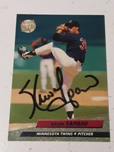 Kevin Tapani Minnesota Twins 1992 Fleer Ultra Autograph Card #98 READ DESCRIP - £3.86 GBP