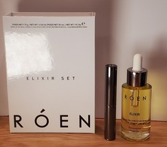 RÓEN Elixir Set Restorative Face Oil &amp; Tinted Lip Oil Balm StellaLight p... - $78.00