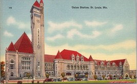 Union Station St. Louis MO Postcard PC381 - £3.98 GBP