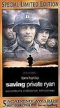 Saving Private Ryan (VHS, 2-Tape Set, Special Limited Edition) New Sealed - £6.48 GBP
