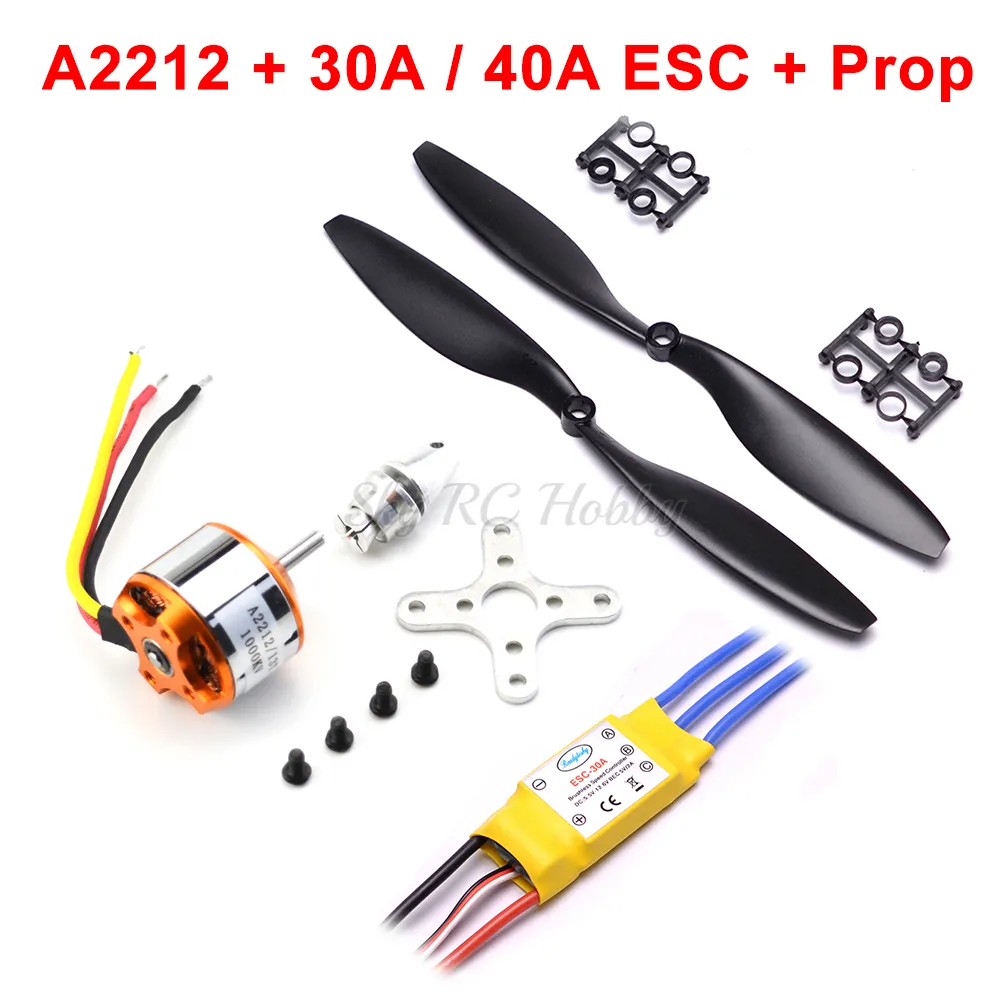 A2212 2212 1000KV 1400KV Brushless Outrunner Motor 30A / 40A Brushless E... - £9.60 GBP+