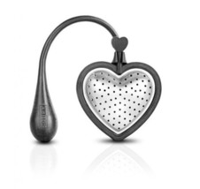 AdHoc Stainless Steel &amp; Silicone Tea Heart - Tea Infuser / Steeper / Filter - $9.95