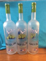 GREY GOOSE LA POIRE - 1 LITER - 3 EMPTY CLEAN BOTTLES - Pear Flavored Vodka - $29.89
