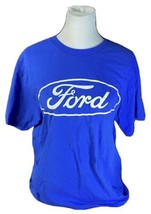 Ford Logo Tee Shirt Large Ford Blue - £9.60 GBP