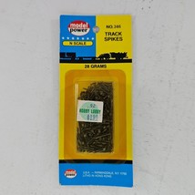 Model Power N Scale Model Train Track Spikes #246 New Old Stock NOS - $7.99