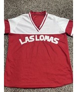 Las Lomas Soccer futball Jersey Size Small #11 - Vintage Mexico - Red White - $135.33 CAD