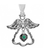 Angel Emerald Crystal Ornament Urn - $27.28 CAD
