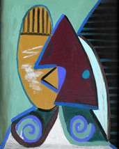 10438.Decoration Poster.Home wall Art decoration.Picasso.Color cubism fi... - $314.69 MXN+