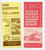 Colorado Railroad &amp; Forney Transportation and Colorado Transportation Br... - $17.82
