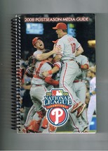 2008 Philadelphia Phillies World Series Postseason Media Guide MLB Baseball - £73.78 GBP