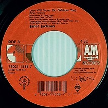 Janet Jackson - Love Will Never Do (Without You) / (Work It Out) [7&quot; 45 ... - $3.41