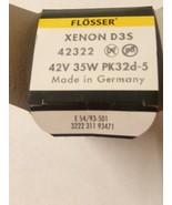 FLOSSER - 42322 BULB XENON D3S 42V 35W PK32d-5 **NO RETURNS AT ALL** - £24.48 GBP