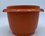 Replacement Bowl Only Vintage Tupperware 886-30 Round Orange Servalier 5&quot; - £5.50 GBP